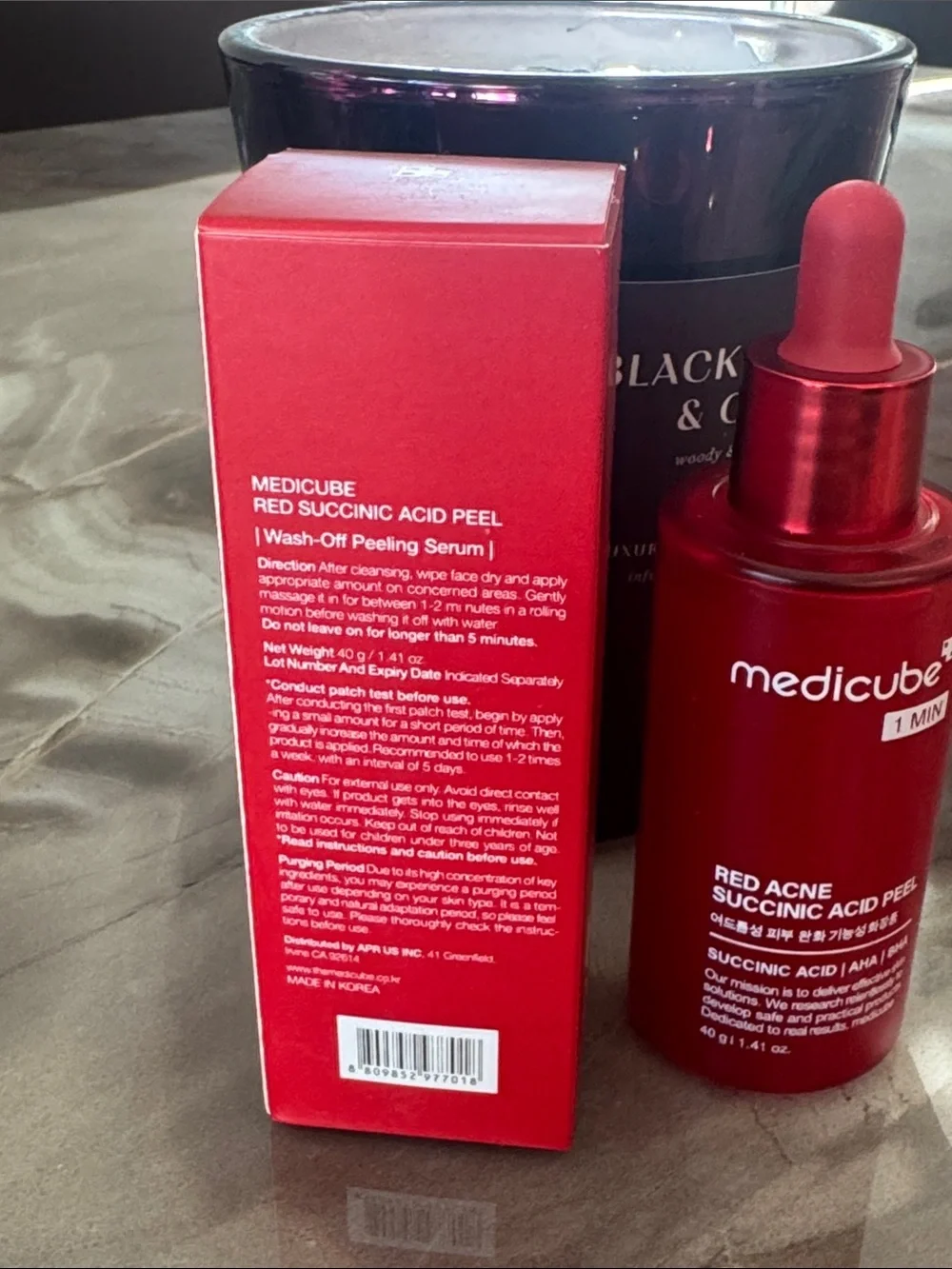Medicube 21% Red Succinic Acid Cleansing Booster Serum